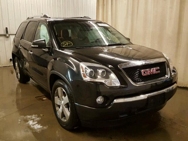 1GKKVREDXCJ103410 - 2012 GMC ACADIA SLT BLACK photo 1