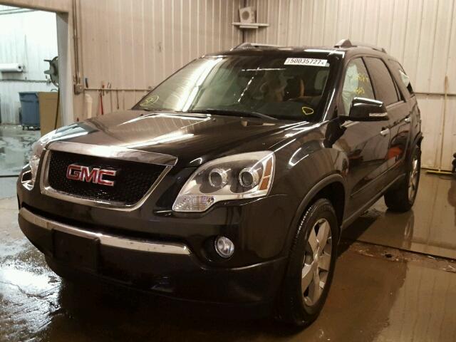 1GKKVREDXCJ103410 - 2012 GMC ACADIA SLT BLACK photo 2