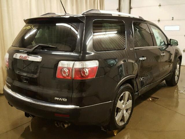 1GKKVREDXCJ103410 - 2012 GMC ACADIA SLT BLACK photo 4