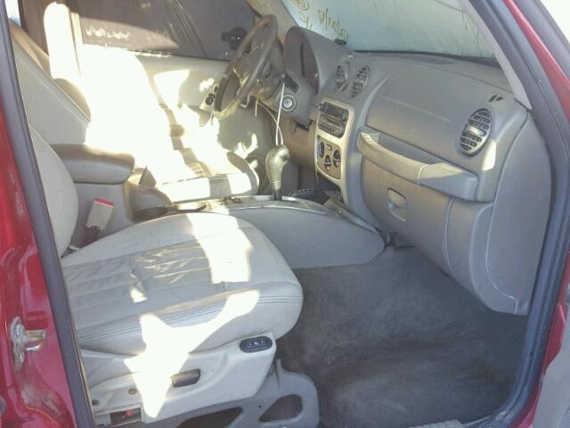 1J4GL58K96W292966 - 2006 JEEP LIBERTY LI MAROON photo 5
