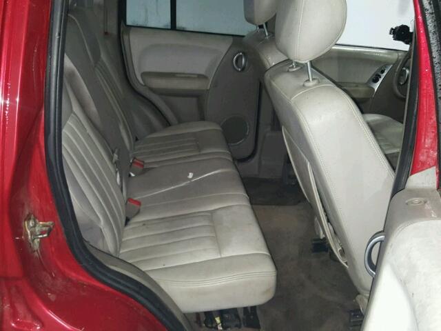 1J4GL58K96W292966 - 2006 JEEP LIBERTY LI MAROON photo 6