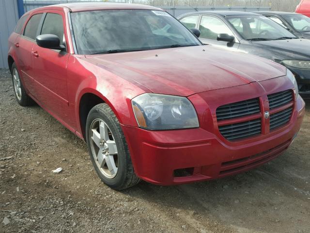 2D4GZ48V35H557695 - 2005 DODGE MAGNUM SXT RED photo 1