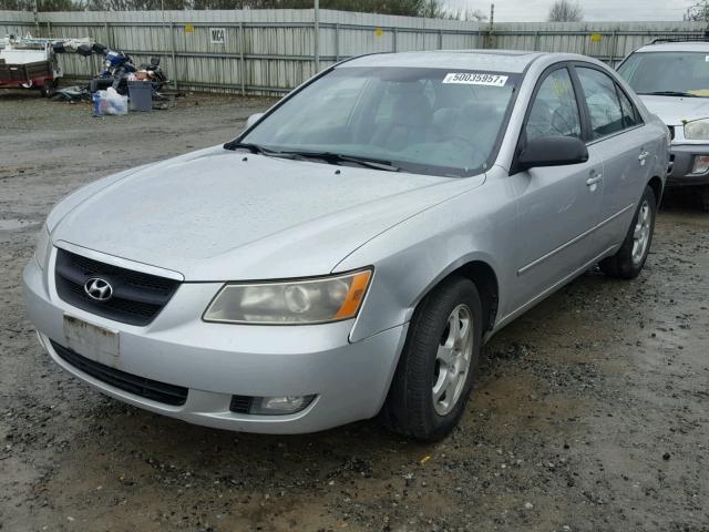 KMHEU46CX6A083003 - 2006 HYUNDAI SONATA GLS SILVER photo 2