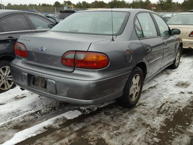 1G1NE52J93M729226 - 2003 CHEVROLET MALIBU LS ნაცრისფერი ფოტო 4
