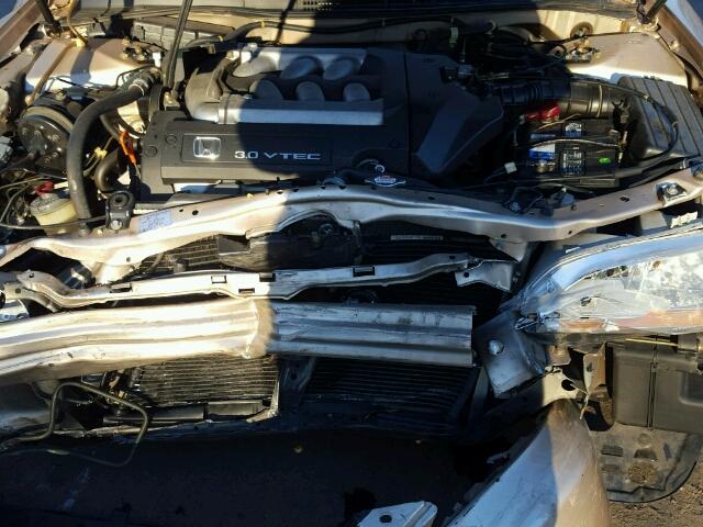 1HGCG1650YA036960 - 2000 HONDA ACCORD EX GOLD photo 7