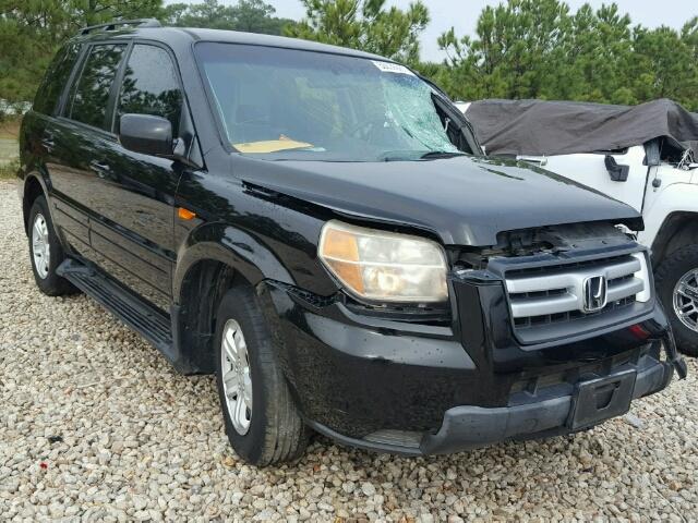 5FNYF28258B026884 - 2008 HONDA PILOT VP BLACK photo 1