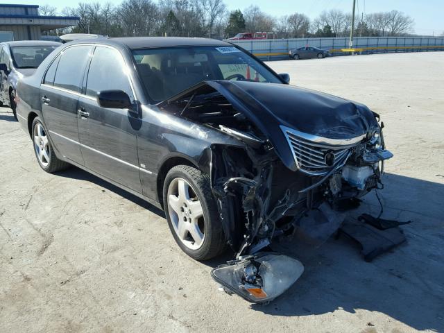 JTHBN36F040133921 - 2004 LEXUS LS 430 BLACK photo 1