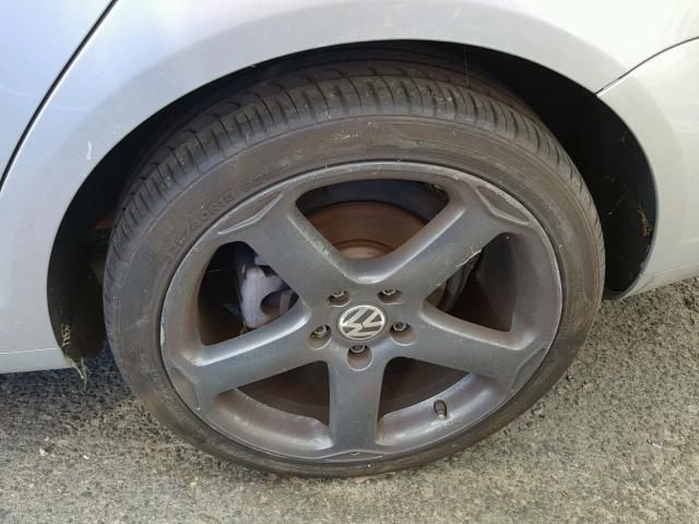 3VWKM71K99M257820 - 2009 VOLKSWAGEN JETTA S 银色 照片 9