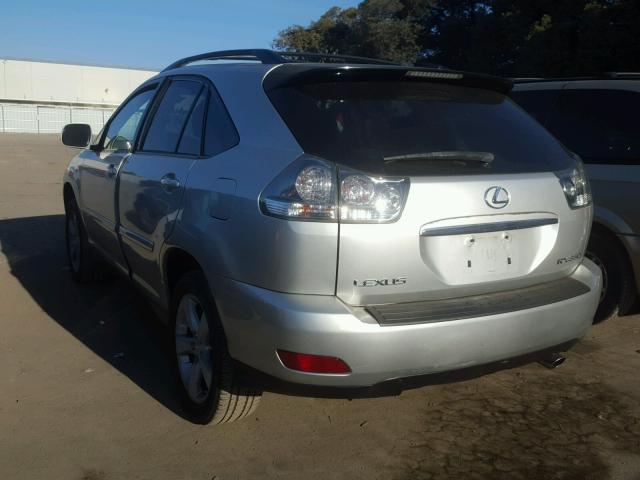 JTJHA31U340022239 - 2004 LEXUS RX 330 SILVER photo 3