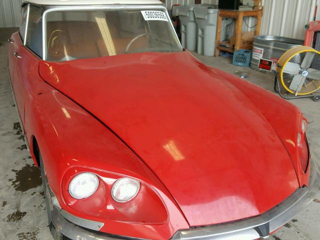 AC684610292 - 1968 CITROEN DS RED photo 9