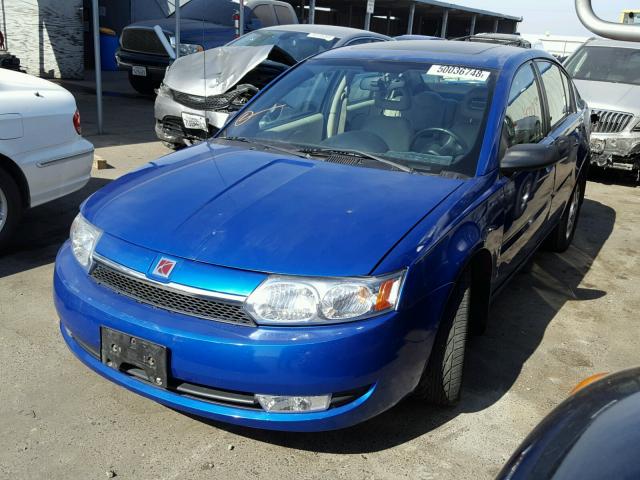 1G8AL52F34Z160475 - 2004 SATURN ION LEVEL BLUE photo 2