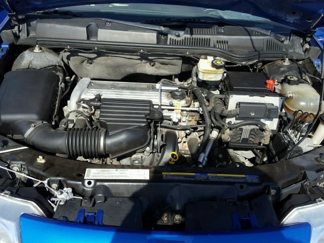 1G8AL52F34Z160475 - 2004 SATURN ION LEVEL BLUE photo 7