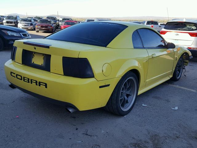 1FAFP47V91F226248 - 2001 FORD MUSTANG CO YELLOW photo 4