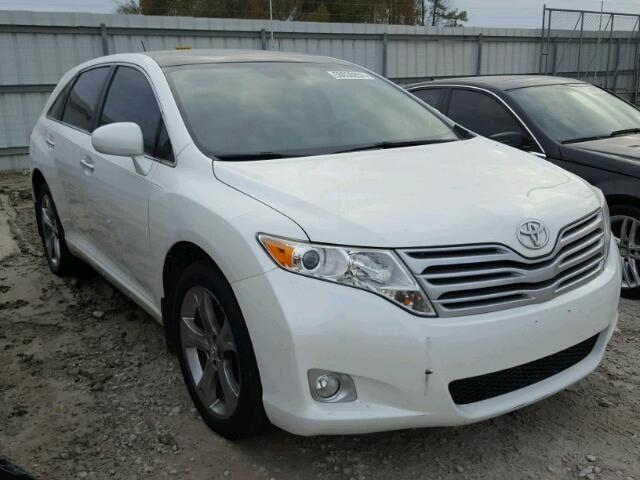 4T3ZK3BB8BU039306 - 2011 TOYOTA VENZA BASE WHITE photo 1