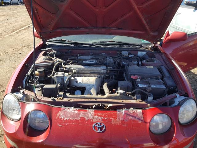 JT5FG02T4X0052976 - 1999 TOYOTA CELICA GT RED photo 7