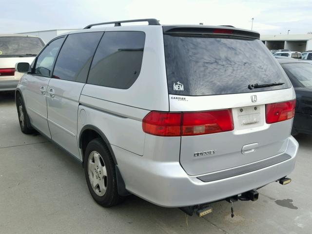 2HKRL18701H578500 - 2001 HONDA ODYSSEY EX SILVER photo 3