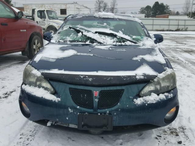 2G2WR544651178358 - 2005 PONTIAC GRAND PRIX BLUE photo 9