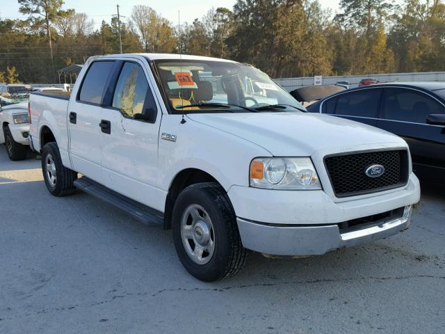 1FTPW12585FA31335 - 2005 FORD F150 SUPER WHITE photo 1