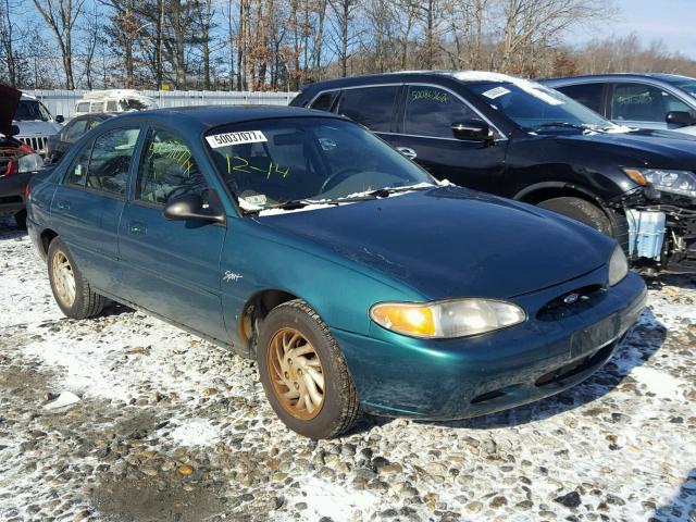 1FAFP13P6WW266591 - 1998 FORD ESCORT SE GREEN photo 1