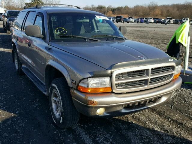 1B4HS28N5YF246766 - 2000 DODGE DURANGO SILVER photo 1