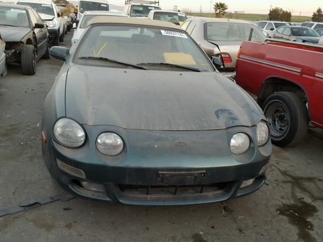 JT5FG02T4V0043904 - 1997 TOYOTA CELICA GT GREEN photo 9