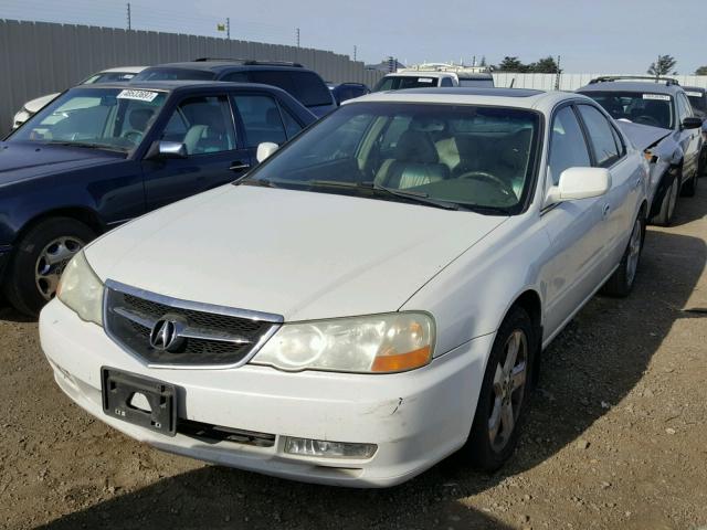 19UUA56963A030315 - 2003 ACURA 3.2TL TYPE WHITE photo 2