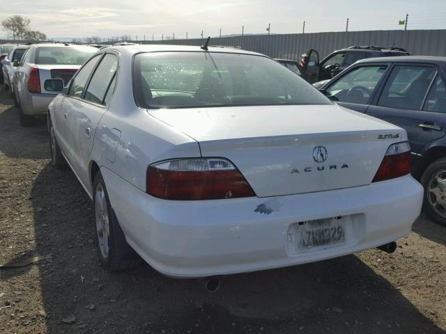 19UUA56963A030315 - 2003 ACURA 3.2TL TYPE WHITE photo 3