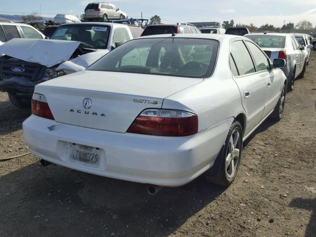 19UUA56963A030315 - 2003 ACURA 3.2TL TYPE WHITE photo 4