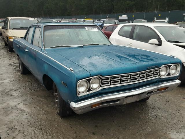 RH41D8G209099 - 1968 PLYMOUTH SATELLITE TEAL photo 1