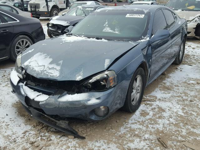 2G2WP552961160876 - 2006 PONTIAC GRAND PRIX GRAY photo 2