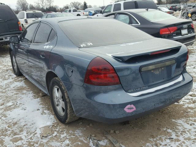 2G2WP552961160876 - 2006 PONTIAC GRAND PRIX GRAY photo 3