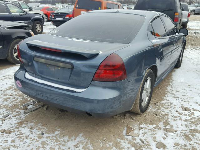 2G2WP552961160876 - 2006 PONTIAC GRAND PRIX GRAY photo 4