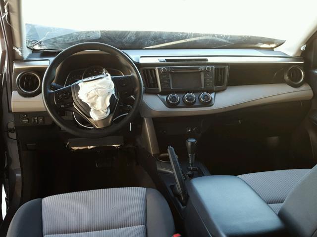 JTMZFREV1DD020772 - 2013 TOYOTA RAV4 LE Grafit foto 9