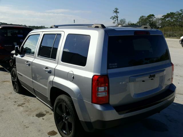 1C4NJPBA5FD371867 - 2015 JEEP PATRIOT SP SILVER photo 3