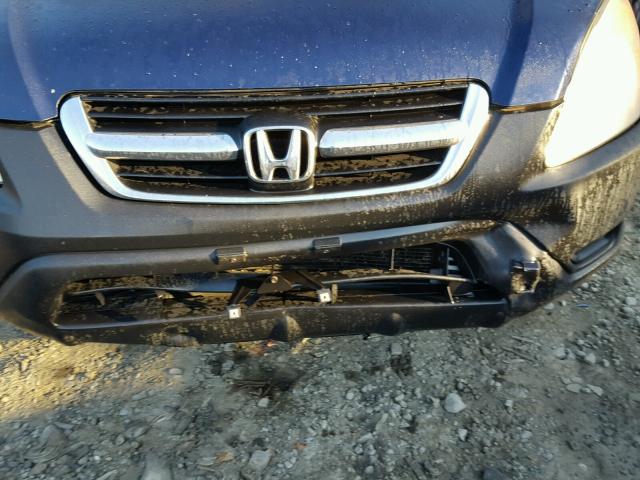 SHSRD78853U100608 - 2003 HONDA CR-V EX BLUE photo 9