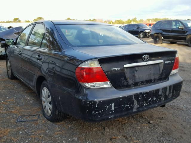 4T1BE32K25U610455 - 2005 TOYOTA CAMRY LE BLACK photo 3