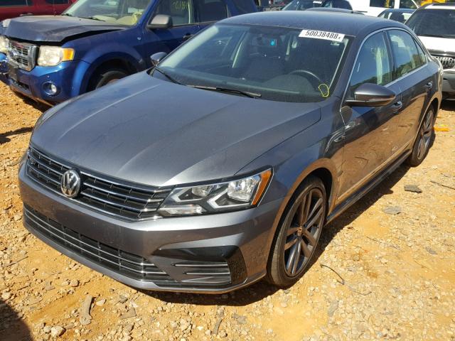 1VWDT7A32HC056412 - 2017 VOLKSWAGEN PASSAT R-L GRAY photo 2