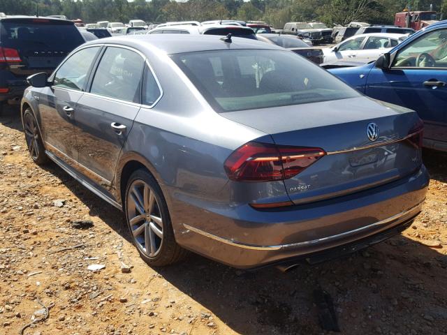 1VWDT7A32HC056412 - 2017 VOLKSWAGEN PASSAT R-L GRAY photo 3