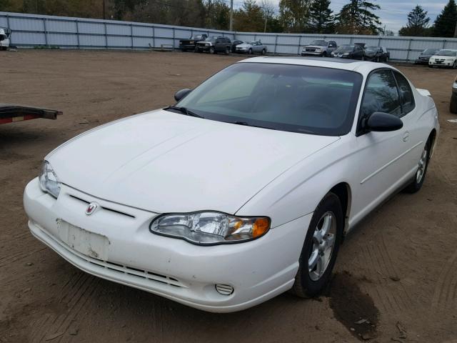 2G1WW12E939405560 - 2003 CHEVROLET MONTE CARL თეთრი ფოტო 2