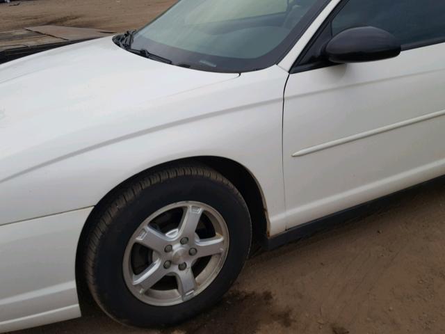 2G1WW12E939405560 - 2003 CHEVROLET MONTE CARL თეთრი ფოტო 9