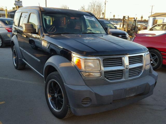 1D8GT28K87W615699 - 2007 DODGE NITRO SXT BLACK photo 1