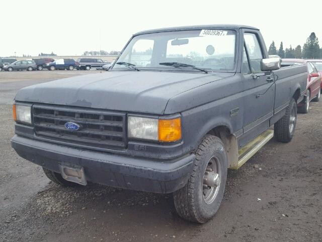 1FTHF25G8JPA93720 - 1988 FORD F250 BLACK photo 2