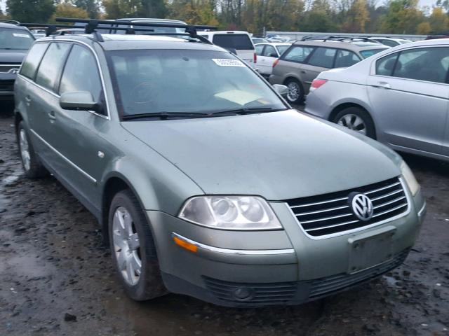WVWYH63B63E176781 - 2003 VOLKSWAGEN PASSAT GLX 绿色 照片 1
