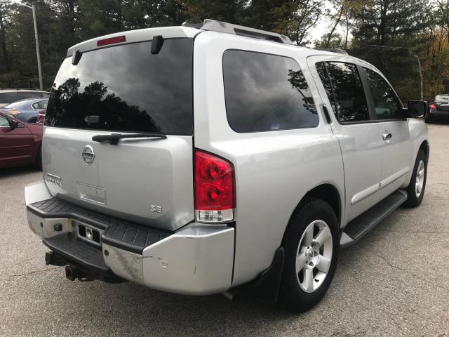 5N1AA08B34N709940 - 2004 NISSAN ARMADA SE SILVER photo 4