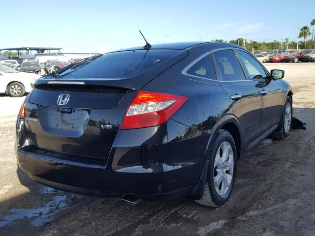 5J6TF1H5XCL004054 - 2012 HONDA CROSSTOUR BLACK photo 4