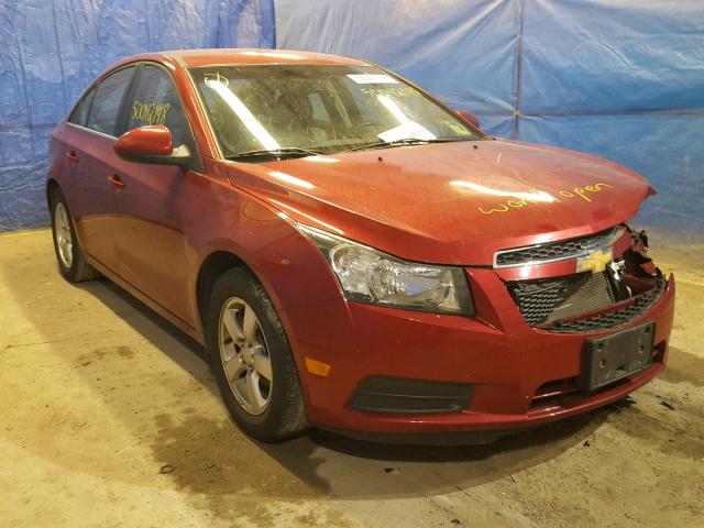 1G1PG5S99B7102791 - 2011 CHEVROLET CRUZE LT RED photo 1