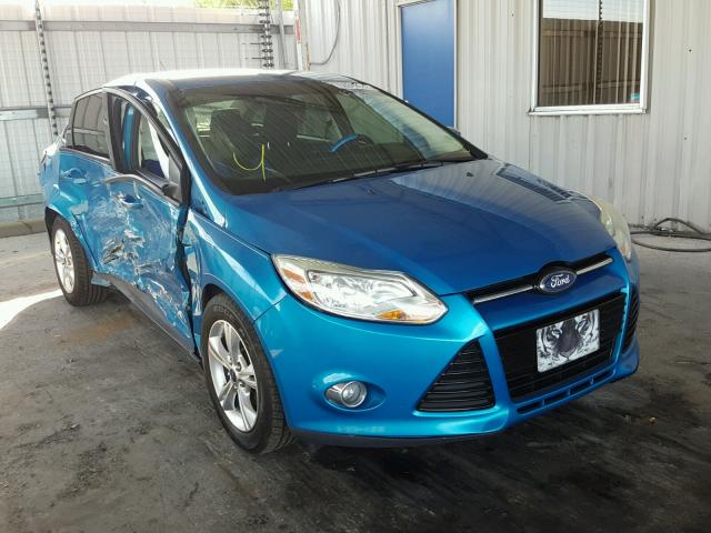 1FAHP3F26CL182756 - 2012 FORD FOCUS SE BLUE photo 1