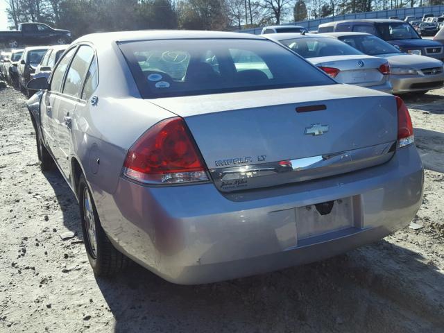 2G1WT58NX89153378 - 2008 CHEVROLET IMPALA LT SILVER photo 3