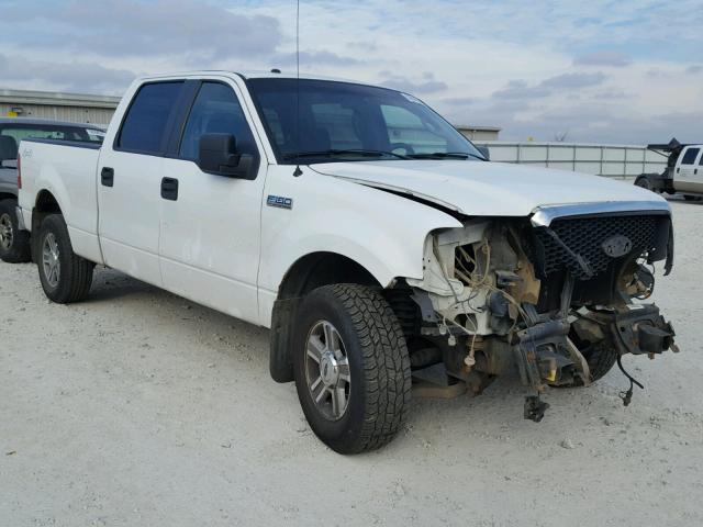 1FTPW14V88FC13716 - 2008 FORD F150 SUPER WHITE photo 1