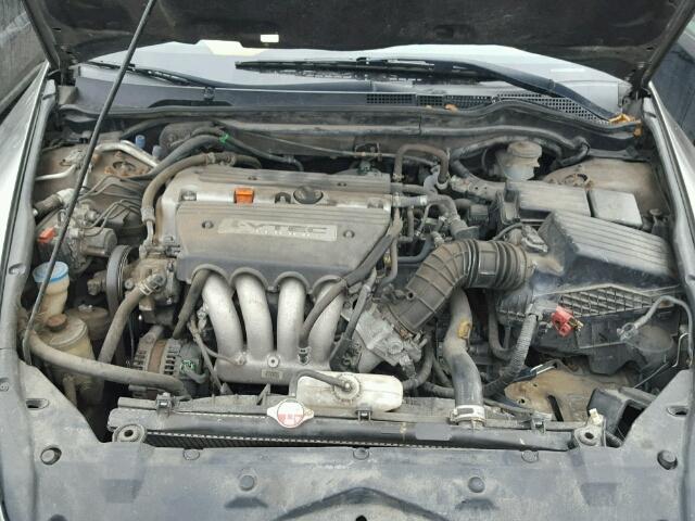 1HGCM563X6A811423 - 2006 HONDA ACCORD SE GRAY photo 7